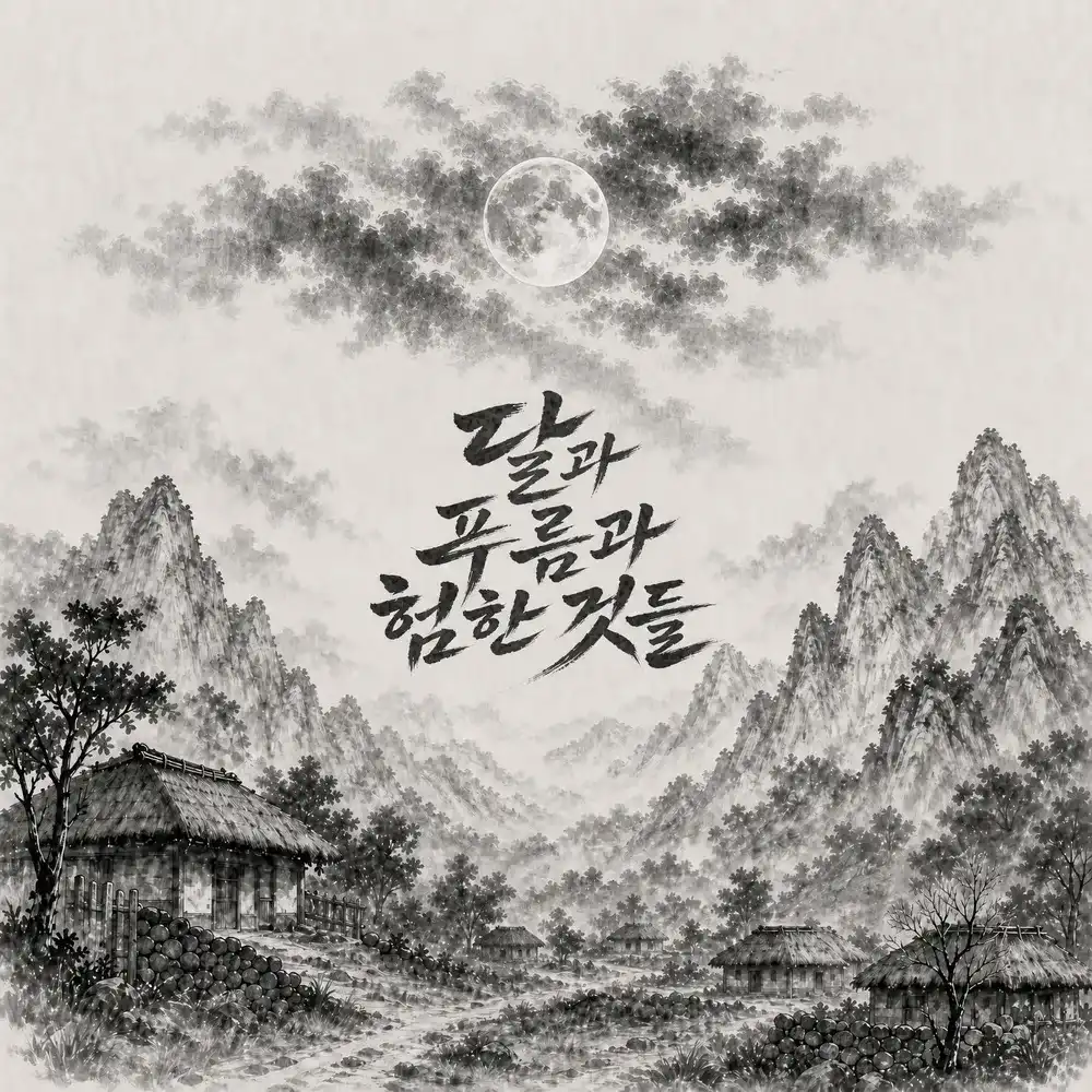 달과 푸름과 험한 것들 포스터