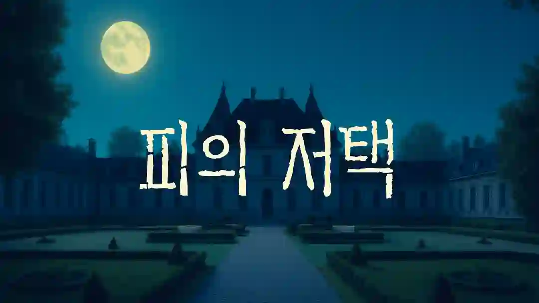 피의 저택 포스터
