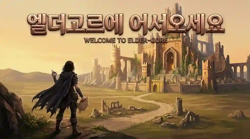 엘더고르에 어서오세요. 포스터