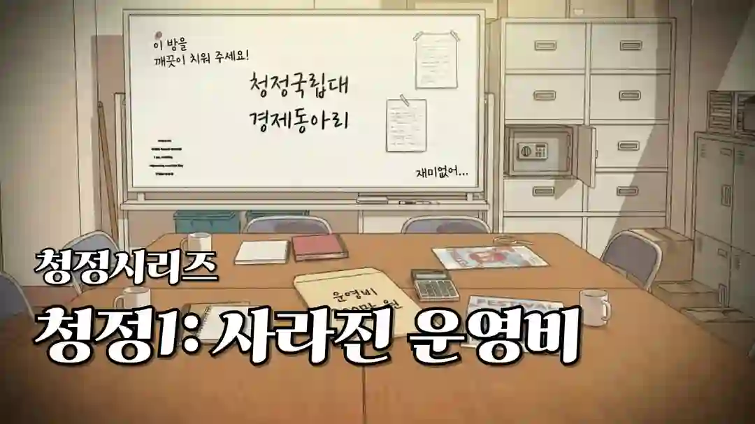 청정1: 사라진 운영비 포스터