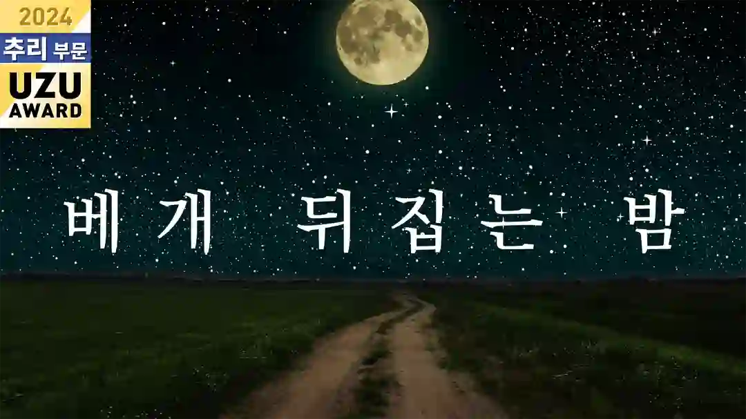 베개 뒤집는 밤 포스터