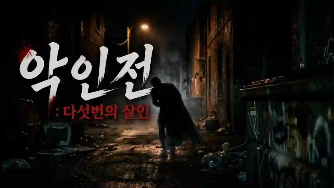 악인전 : 다섯 번의 살인 포스터