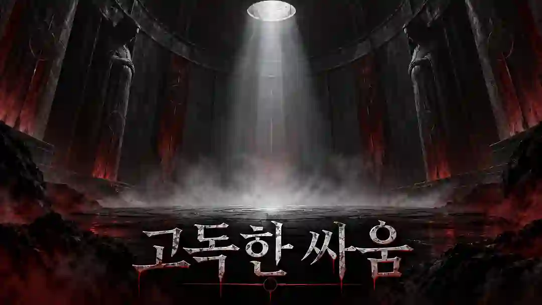 고독한 싸움 포스터
